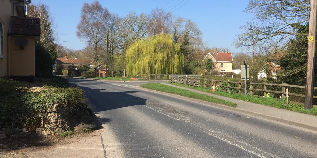 Looking towards the Pound